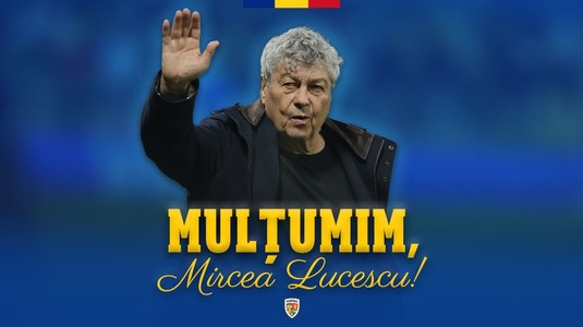 OFICIAL | FRF a anunţat despărţirea de Mircea Lucescu. Burleanu: "Îl aşteptăm într-un rol nou, în lunile următoare, la nivelul FRF"