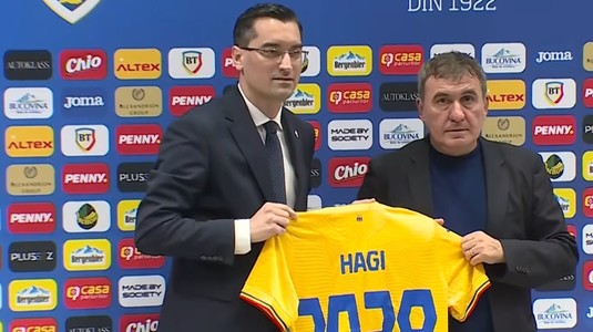 VIDEO | Gheorghe Hagi a fost prezentat în funcţia de selecţioner al naţionalei României: "M-am născut să câştig, nu să exist, nu ştiţi motto-ul meu?"
