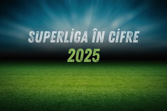 Superliga în cifre după prima parte a campionatului