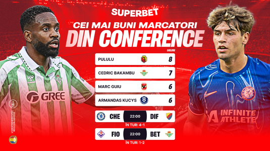 Destinul european este în joc! Super Cote pentru semifinalele din Conference League
