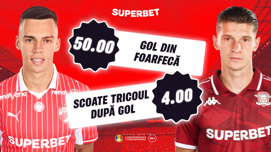 Cote Speciale până la 50.00 pe Dinamo - Rapid!