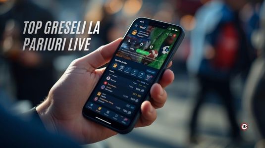 Cele mai comune greşeli la pariuri live: Cum pot fi evitate