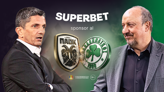 Superbet, sponsor principal al lui PAOK Salonic şi Panathinaikos Atena