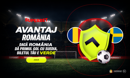 Atenţie, se joacă! Avantaj România e din nou la Superbet