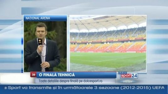 Urmăreşte pe site ştirile Dolce Sport de la 14:30. Imagini de la Naţional Arena şi din Centrul Vechi