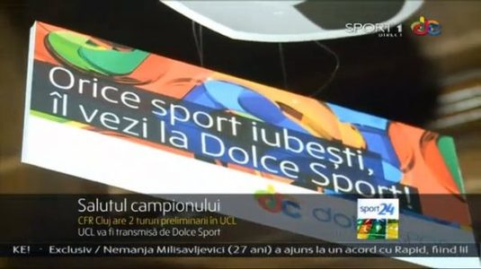 VIDEO / Ştirile Dolce Sport din 1 iunie, într-o nouă abordare grafică. De aici a plecat totul