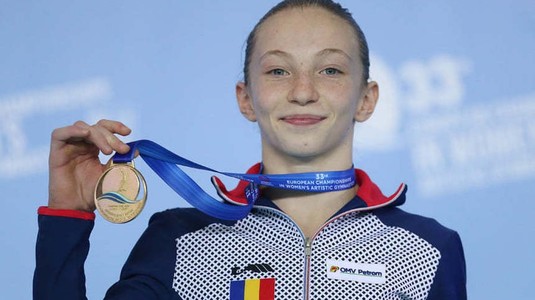 Ana Bărbosu a câştigat toate cele patru medalii de aur în finalele pe aparate junioare la Campionatul European de gimnastică feminină