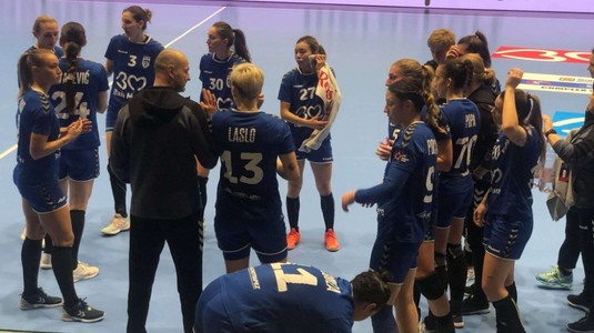 Calificare pentru Baia Mare în semifinalele European League la handbal feminin după victorie în faţa formaţiei Dunărea Brăila