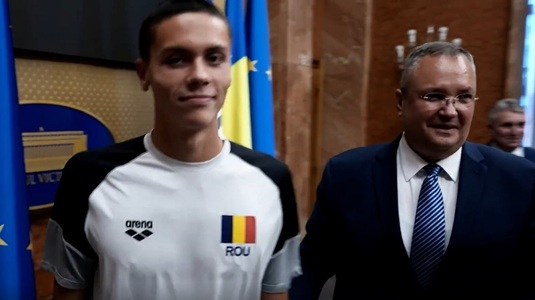 Panduru şi Dică s-au amuzat copios după ce au văzut momentul petrecut între Popovici şi premierul României: "David vrea să plece" / "Mâine e pauză de la recorduri" | VIDEO