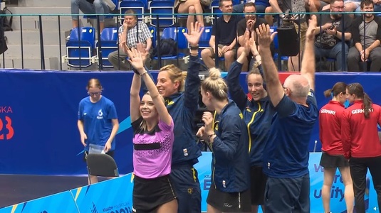 Fetele de aur la tenis de masă! Ce spun Bernadette Szocs şi Eliza Samara după triumful de la Jocurile Europene: "Nu avem o echipă bună, ci cea mai bună, cele mai bune din Europa"