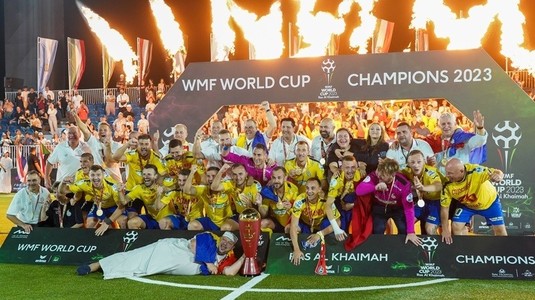 Anunţul făcut după ce România a devenit campioană mondială la minifotbal: "Comunitatea internaţională creşte rapid şi suntem mândri" 