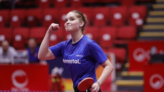 "Femeia fantastică" din tenisul de masă vrea iar aurul la Campionatul European U21: "Mă visez de multe ori cu steagul"