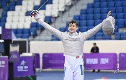 Performanţă! Vlad Covaliu a câştigat titlul mondial al juniorilor la sabie masculin individual