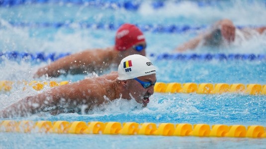 A doua medalie de aur pentru România! Denis-Laurean Popescu a câştigat proba de 100 de metri fluture la Campionatul European U23