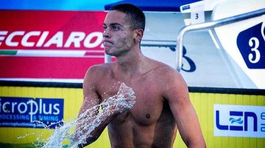 David Popovici, cel mai rapid în semifinale! Luptă pentru a treia medalie la Europenele de tineret