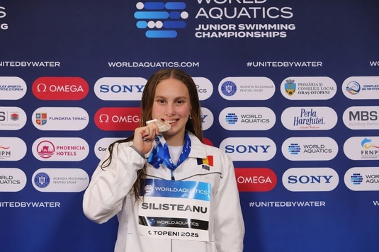 Daria Silişteanu a cucerit argintul mondial şi a avut o reacţie emoţionantă: "O să-mi ia ceva timp să mă obişnuiesc cu ideea şi cu ce înseamnă medalia"