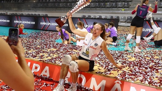 Şi-au învins rivalele şi au cucerit Supercupa României! "Deja ne simţim una pe alta şi cu siguranţă o să jucăm din ce în ce mai bine"