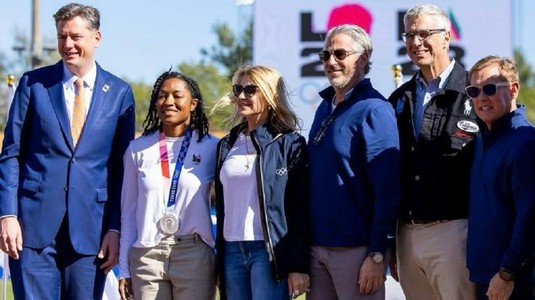 Nadia Comăneci, la evenimentul din Oklahoma City dedicat Jocurilor Olimpice 2028: "Vom fi implicaţi" | VIDEO