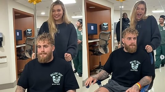 Jake Paul, youtuberul devenit boxer, a fost operat din nou la maxilar. Celebra Jutta Leerdam a mers la Miami pentru a fi alături de iubitul ei