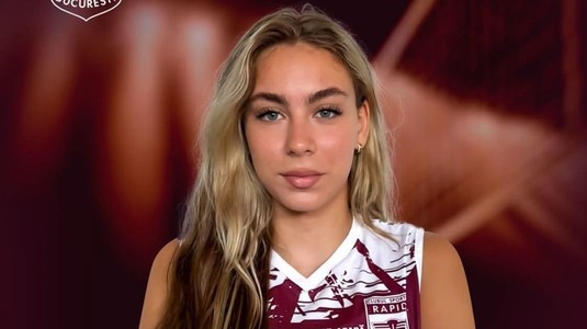 Un prim pas spre marea performanţă. Sora lui Radu Drăguşin a debutat în Divizia A1 la volei feminin