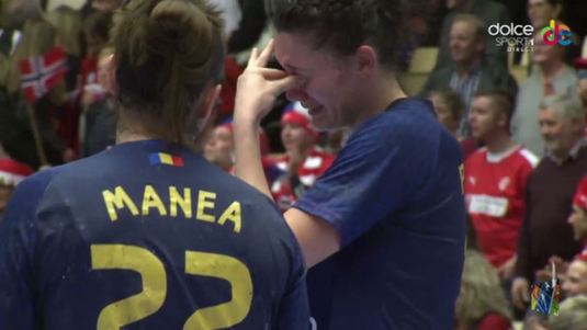 Lacrimi de tristeţe după România - Norvegia. Gabriela Perianu a plâns în hohote VIDEO