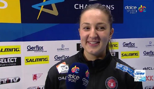 Handbalista Eliza Buceschi a semnat cu Dunărea Brăila, înaintea plecării la CE din Suedia