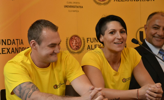 Handbalista Mihaela Ani-Senocico a revenit la ”U” Cluj. Soţul ei va antrena echipa masculină a clubului