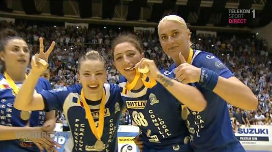 VIDEO |  SCM Craiova - Vipers Kristiansand, 30-25. Ce meci, ce victorie! Trofeul Cupei EHF rămâne la Craiova