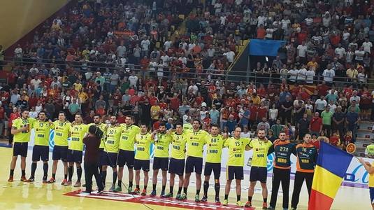 Înfrângere clară pentru naţionala de handbal masculin a României în manşa tur cu Macedonia. Şanse minime de calificare la Mondial