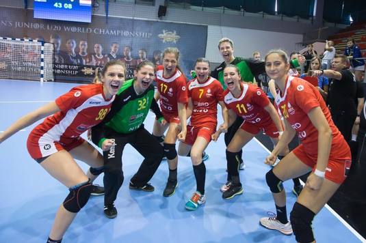Naţionala de handbal feminin tineret a României a ratat semifinalele CM din Ungaria