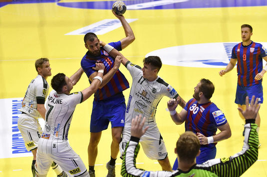 Steaua Bucureşti - Tatran Preşov, scor 26-25, în primul meci din SEHA League la handbal masculin