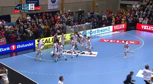 VIDEO | Final incredibil! 18 secunde de coşmar pentru dinamovişti în Norvegia! Dinamo tremură pentru calificare după înfrângerea cu Elverum