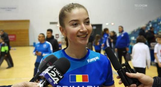 VIDEO | Aşa da! Ea este noua speranţă a handbalului din Bănie. Vezi ce performanţă a reuşit tânăra de 16 ani