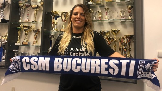 Un nou transfer parafat de CSM Bucureşti. Klikovac: "Am venit la CSM Bucureşti să sparg ghionul şi să câştig trofeul Ligii Campionilor!"