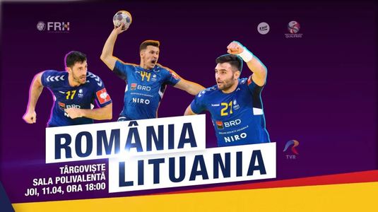 Handbaliştii români, încrezători înaintea confruntării cu Lituania: ”Echipa este foarte bine. Avem gândul doar la victorie”