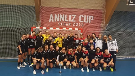 Handbalistele de la CSM Bucureşti au pierdut finala turneului Annliz Cup, din Suedia