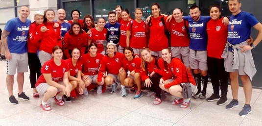 Gloria Bistriţa, victorie în în grupa C a Cupei EHF la handbal feminin!