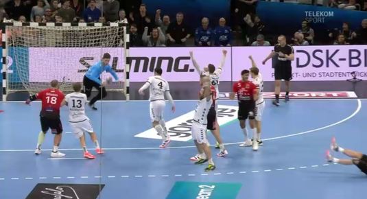 VIDEO Kiel şi Vezprem au făcut spectacol în direct la Telekom Sport. Hendrik Pekeler, omul meciului