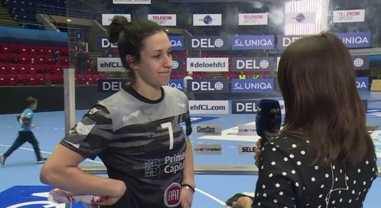VIDEO ”Sunt mândră de echipa mea!” Andrea Lekic fericită după succesul în faţa lui Ferencvaros. Ce spune despre plecarea sa de la echipă
