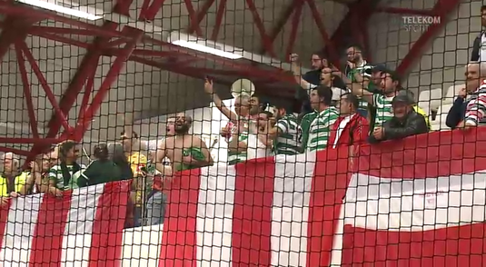Atmosferă incredibilă în Sala Dinamo! Fanii lui Sporting i-au scandat numele lui Marius Niculae. Lusitanii n-au uitat nici de rivala roş-albilor :) | VIDEO