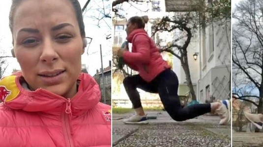 VIDEO | Nora Mork, de la CSM Bucureşti, se pregăteşte în izolare. Cum se simte handbalista