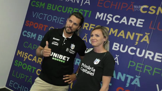 VIDEO | CSM Bucureşti are un nou antrenor secund. Iulia Curea îl va ajuta pe Adrian Vasile: "Va fi mai bună decât am fost eu"