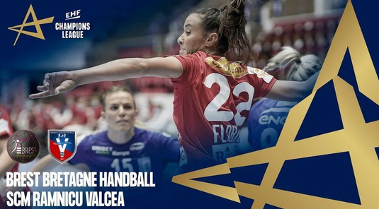 VIDEO | Vâlcea a debutat cu stângul în grupele Ligii Campionilor la handbal feminin. Jucătoarele lui Pera au pierdut la scor cu Brest