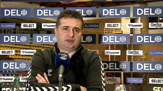 VIDEO | Florentin Pera, antrenor SCM Râmnicu Vâlcea, după înfrângerea cu Gyor. "Nu am avut atitudine, nu ne-am luptat. Am cedat foarte repede"