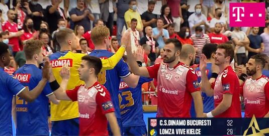 VIDEO Dinamo – Vive Kielce 32-29. Victorie istorică pentru formaţia lui Xavi Pascual! Surpriza startului de sezon în Liga Campionilor