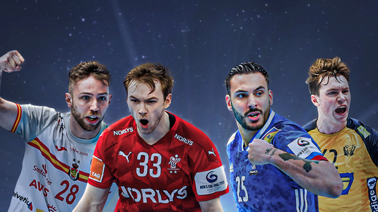 Toate naţionalele calificate în semifinalele Campionatului European de handbal masculin! Meciuri spectaculoase la vârf | VIDEO