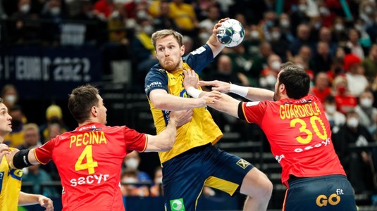 Suedia e campioană europeană! Nordicii au învins Spania la ultima fază a meciului. Spectacol în finalele Campionatului European de handbal masculin | VIDEO