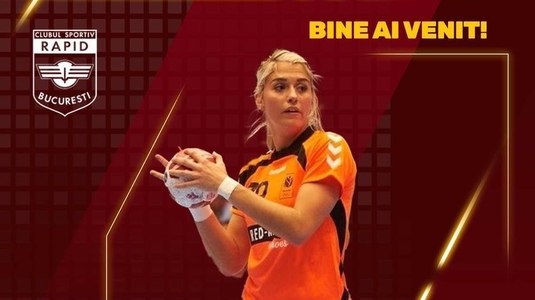 Handbal feminin | Olandeza Estavana Polman, noua jucătoare a campioanei Rapid Bucureşti