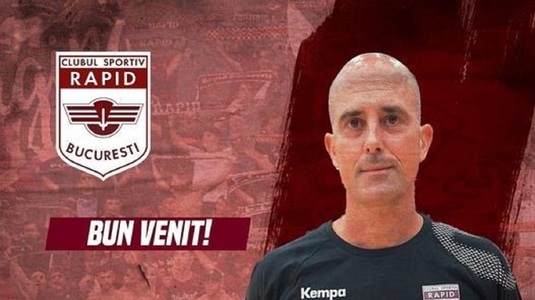 De la Barcelona, în handbalul românesc! Rapid Bucureşti l-a convins să antreneze echipa feminină: "Este o mare onoare pentru mine"