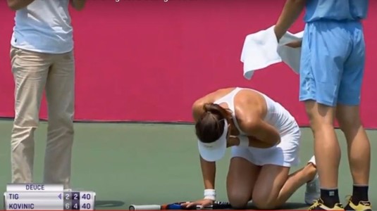 VIDEO | Momente cumplite pentru Patricia Ţig pe terenul de tenis